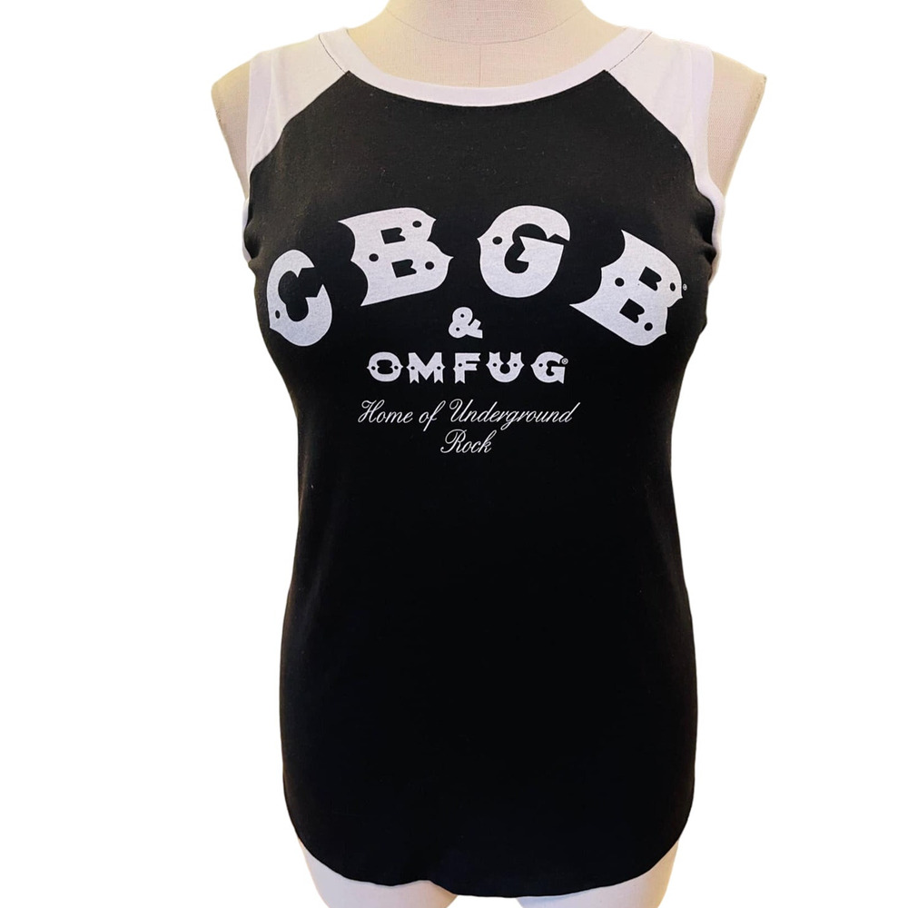 Torrid 1 (1X 14/16) CBGB NYC Punk Rock Glam Metal Concert Retro Black Tank Top